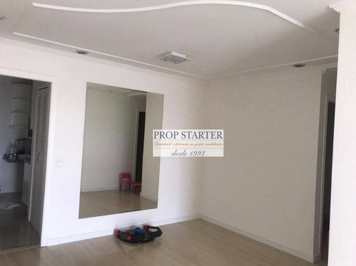 Imagem 1 de 30 de Apartamento Com 3 Dormitórios Para Alugar, 101 M² Por R$ 3.700/mês - Ipiranga - Propstarter - Ap0946