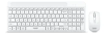 Comprar Kit Quantum White Mic Wt813w Teclado + Mouse Wifi Micronics