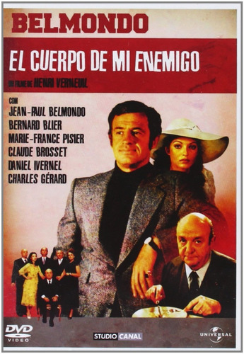 Dvd El Cuerpo De Mi Enemigo / Jean Paul Belmondo