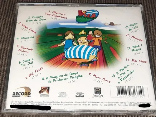 Cd Vila Esperança 1998 Original Lacrado 2003 | MercadoLivre