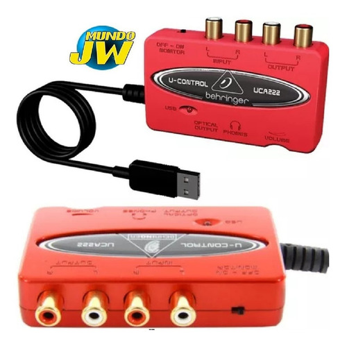Interfaz de audio Behringer U-Control UCA222