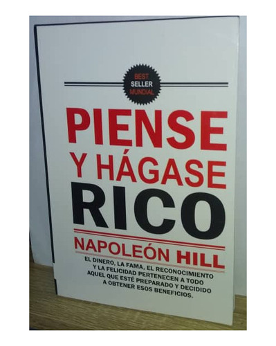 Piense Y Hágase Rico De Napoleón Hill Finanzas Dinero 