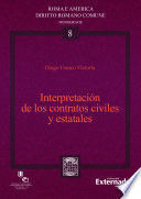 Libro Interpretacion De Los Contratos Civiles Y Estatales