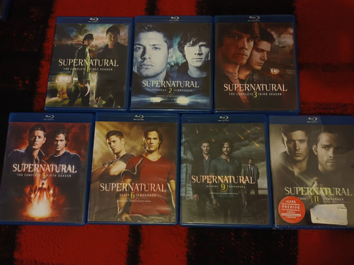 Supernatural Serie Bluray Temporada 1,2,3,5,6,9 Y 11