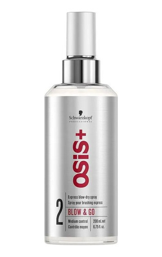 Spray De Secado Schwarzkopf Osis+ Blow & Go 200 Ml