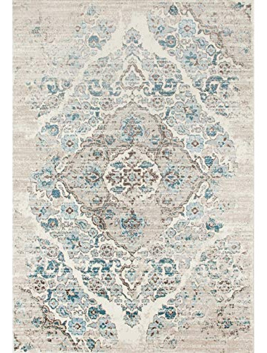 4620 Distressed Cream 710x106 Area Rug Alfombra Grande Nuevo