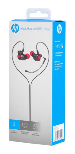 Audifono Gamer Hp In Ear Dhe-7002 Mic / Promoferta