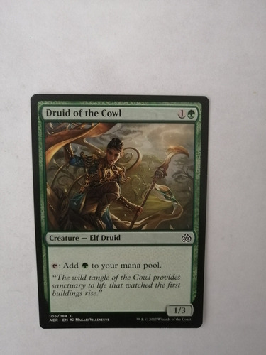 Druid Of The Cowl Magic The Gathering 