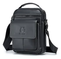 Comprar Bolso D Hombro Cuero Genuino Bandolera Informal Multifunción