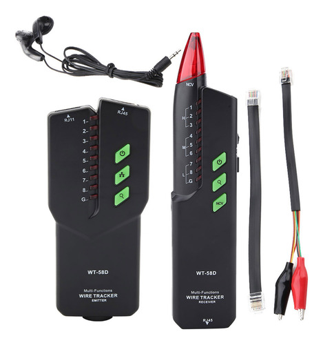 Comprobador De Cables De Red Portátil Wire Tracker Mestek Wt