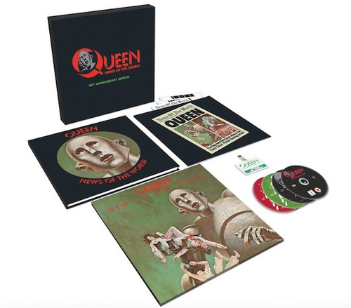 Queen News Of The World 40 Th Deluxe Box Import En Stock
