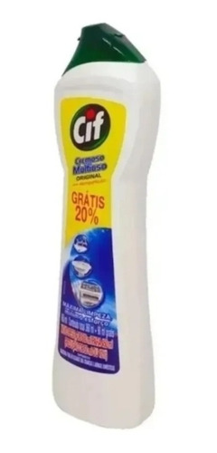 Saponaceo Cif Cremoso Original 450ml (kit C/3un)