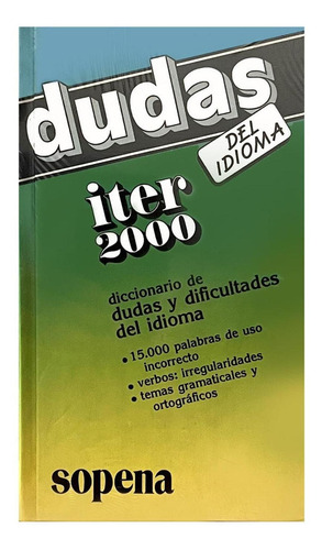 Diccionario Iter 2000 Dudas