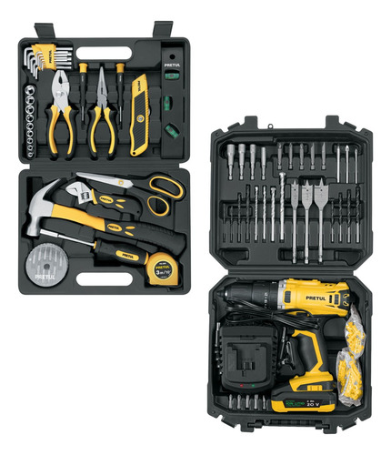 Juego De 42 Herramientas + Kit Rotomartillo 1/2 , 20v, 32