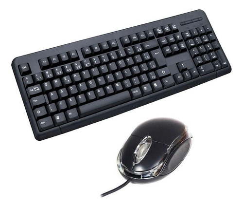 Teclado Mouse Usb Pode Ser Para Gamer