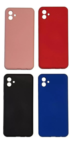 Funda Silicone Case Colores Para Samsung Galaxy A04e