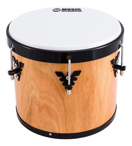 Kit Percussão Pandeiro Rebolo Reco Triangulo Timba Tamborim