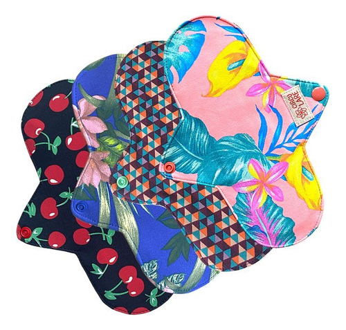 Absorvente Ecologico De Pano Mini Fluxo Leve