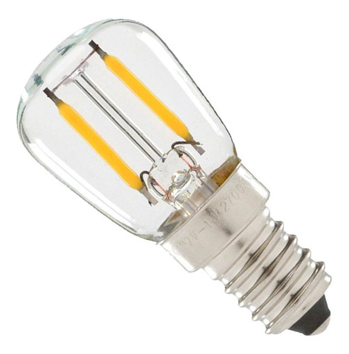 Imagem 2 de 5 de Lâmpada Filamento De Led Para Geladeira 1w 127v