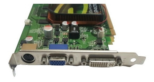 Imagem 4 de 6 de Placa De Vídeo Geforce 9400gt 1gb Ddr2 Defeito