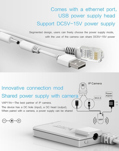 Repetidor Vap11n Mini Wifi 150mbps, Soporte 802.11b/g/n