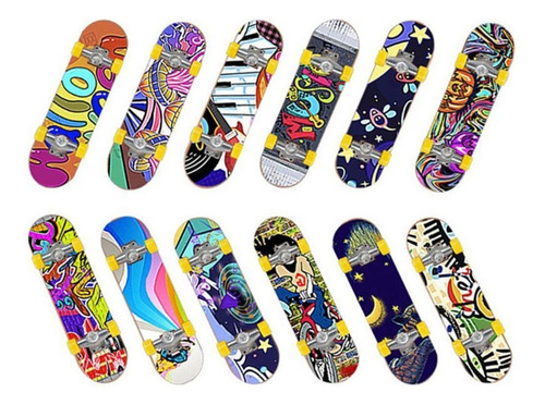 Mini Jogo De Mesa De Skate De Dedo Profissional Esporte