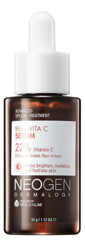 Neogen Real Vita C Serum Iluminador Y Revitalizante 32g Momento De Aplicación Día Tipo De Piel Todo Tipo De Piel