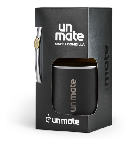 Imagen 3 de 10 de Un Re Mate De Acero - Negro + Bombilla