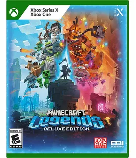 Minecraft Legends Deluxe Edition Xbox One Físico Novo