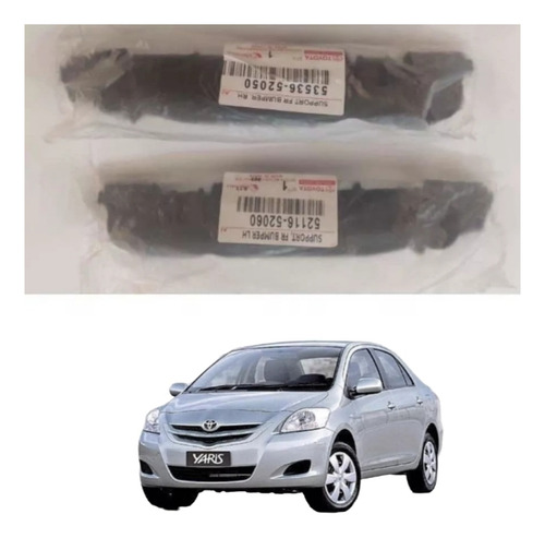 Bases De Parachoque Delantero Toyota Yaris 