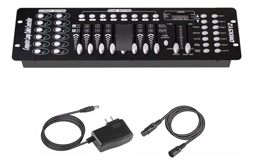 Controlador Dmx 192 Canales Luces Dj Consola 512 Línea 1m