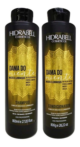 Kit Shampoo E Condicionador Dama Do Oriente - Hidrabell