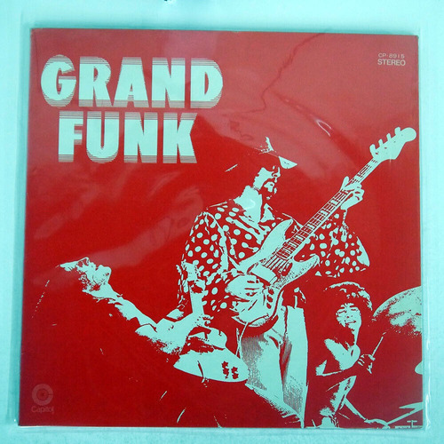 Vinilo Grand Funk 1970 Red Album, Inside Looking Out, Farner