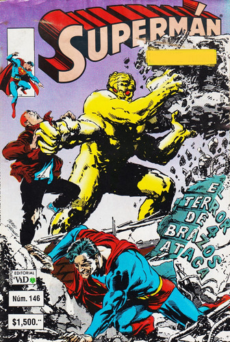 Comic Superman # 146 Terror Sobre Calles Cómic Chico ( 1992)