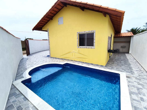 Imagem 1 de 15 de Casa Com 2 Dorms, Jardim Regina, Itanhaém - R$ 240 Mil, Cod: 1532 - V1532