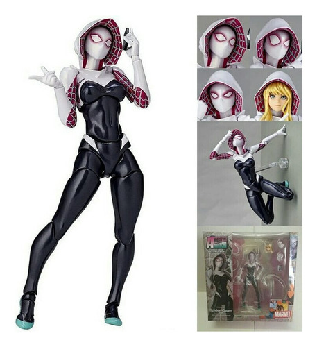 Figura De Acción Spider-man Spider-gwen Yamaguchi 004 Modelo