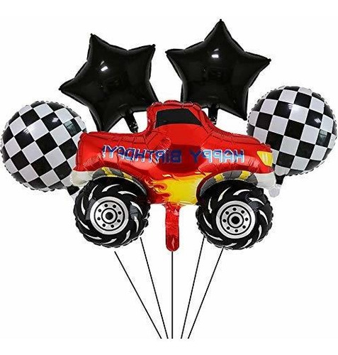Globos De Fiesta Infantil Monster Truck Party Balloons Prove