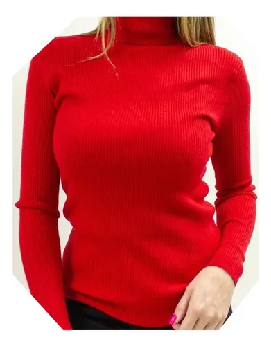 Cami.buzo Tortuga Cuello Alto Mujer Fresco Abrigo Ropa Moda