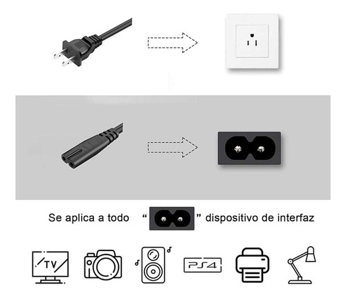 Cable Interlock Para Grabadora De 1.5 Metros Universal 5 Pzs