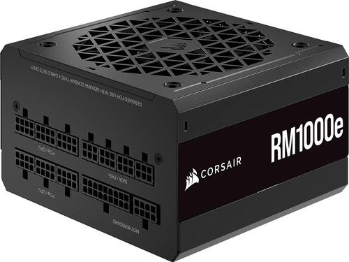 Fuente 1000w Corsair Rme Rm1000e 80 Plus Gold Full Modular Color Negro