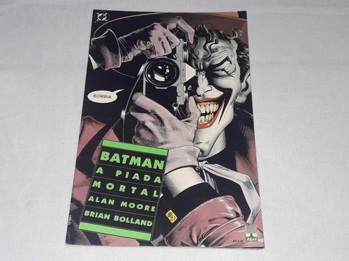 Revista Hq Batman A Piada Mortal Usado (Usado)
