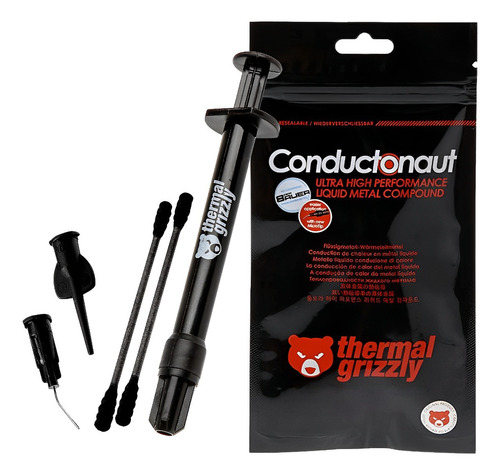 Metal líquido Thermal Grizzly Conductonaut, 1 g, 73 W/mK
