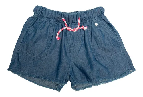 Short Verano Niña Azul Pillin