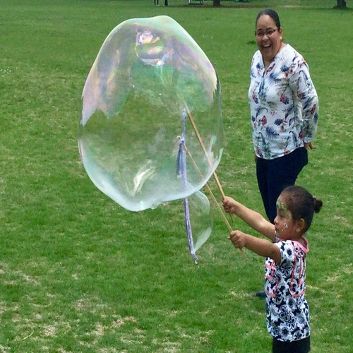 Imagen 3 de 10 de Burbujas Gigantes Con Cuerdas-para Divertirte A Lo Grande