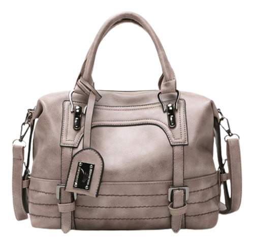 Bolso Retro Con Asa Superior Para Mujer, Bolso De Hombro De