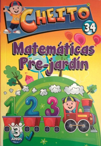 Cartilla Libro Cheito Matemáticas Pre-jardin