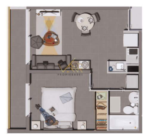 Departamento En La Cisterna Planta 1d1b 34 M2 Valor 1950 Uf