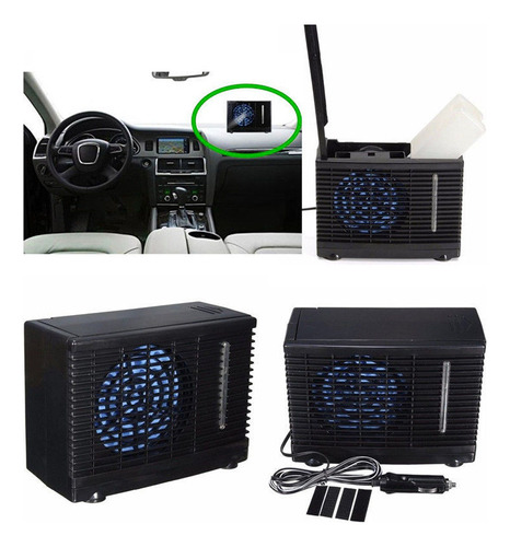 Para Mini Enfriador De Aire Portátil 12v Coche Camión Hogar