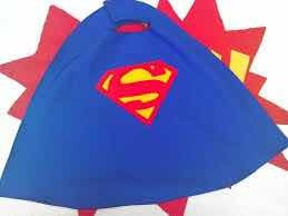 Capa + Antifaz De Superman O Superheroes Para Bebé Disfraz