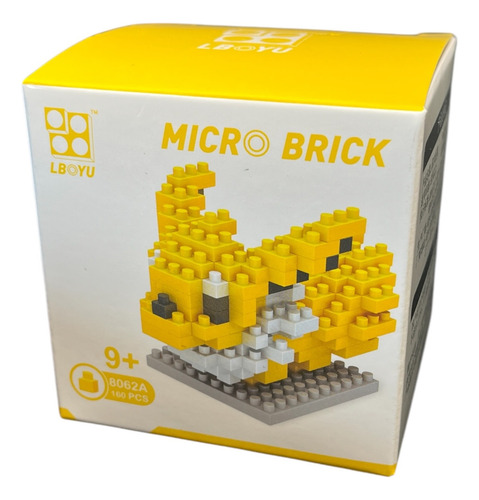 Micro Brick Pack X3 - Vaporeon, Jolteon Y Flareon 450 Jolteon / Vaporeon / Flareon
